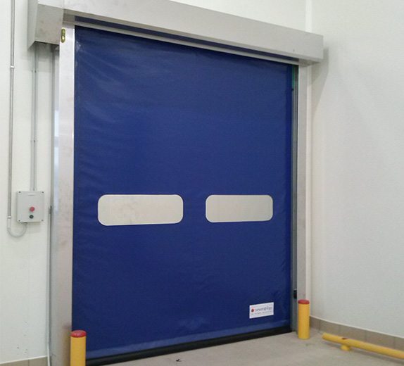 Industrijska PVC hitrotekoča vrata